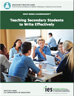 Secondary writing 1 